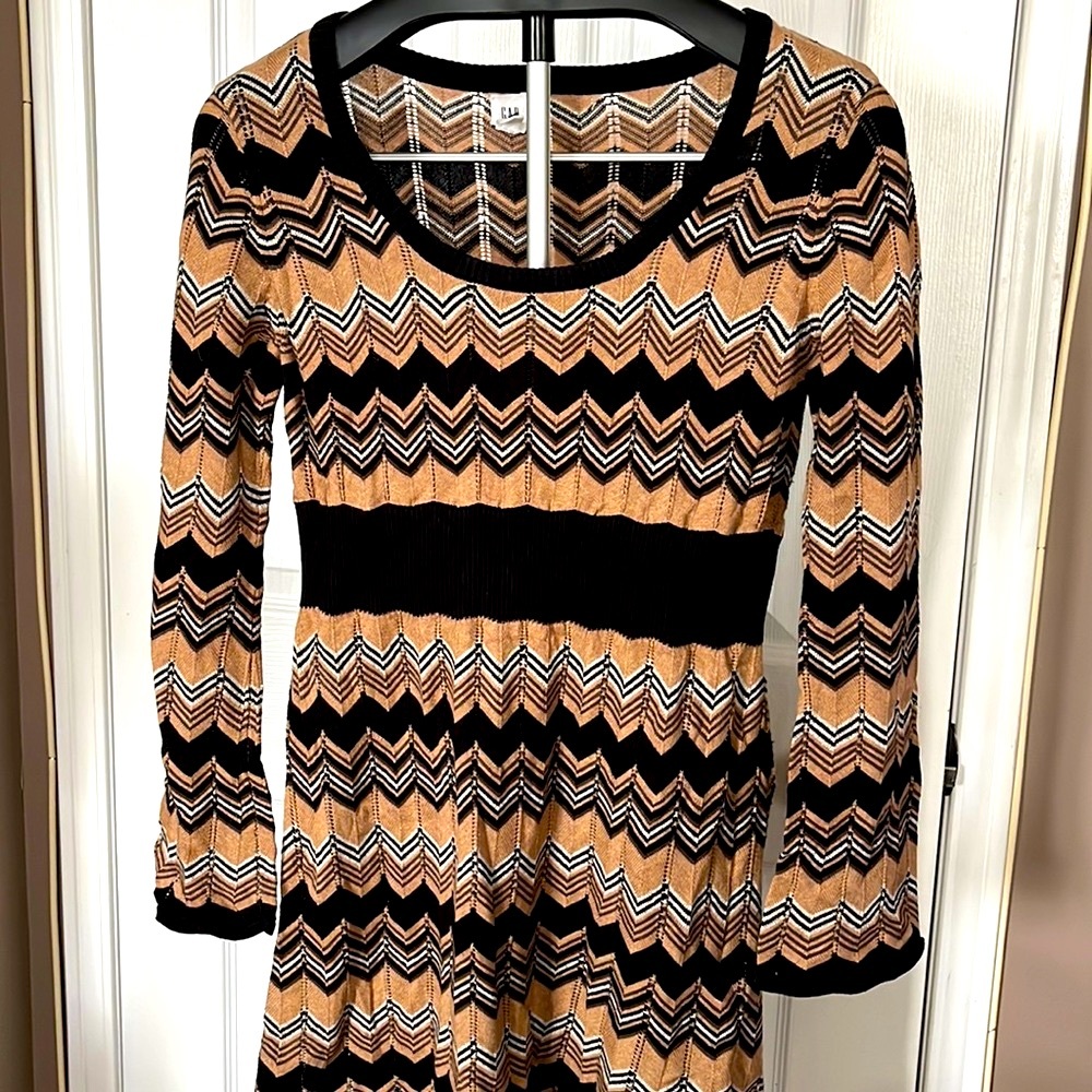 Gap cotton knit sweater dress